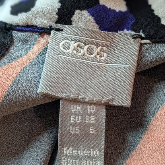 ASOS Multicolor Abstract Print Garment - Picture 5 of 7